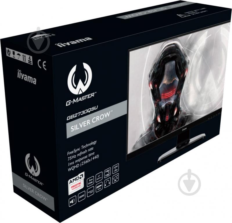 Монитор Iiyama G-Master 27" (GB2730QSU-B1) - фото 10