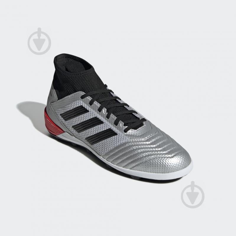 Сороконожки Adidas PREDATOR 19.3 TF F35629 р.42 серебряный - фото 4