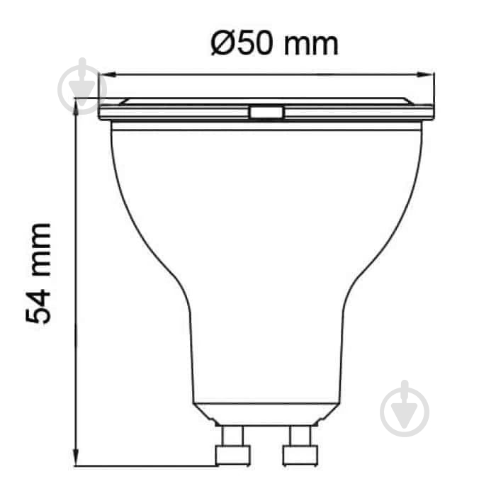 Лампа светодиодная HOROZ ELECTRIC Convex 8 Вт MR16 матовая GU10 175 В 4200 К 001-064-0008-030 - фото 2