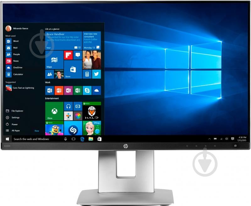 Монитор HP EliteDisplay E230t 23" (W2Z50AA) - фото 1