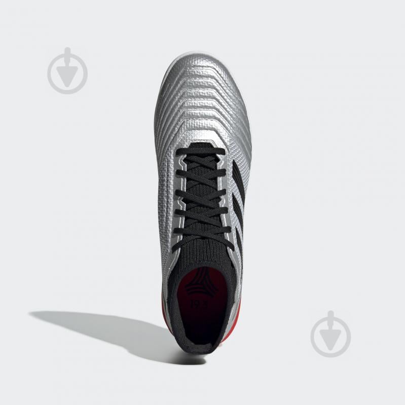 Сороконожки Adidas PREDATOR 19.3 TF F35629 р.46 серебряный - фото 2