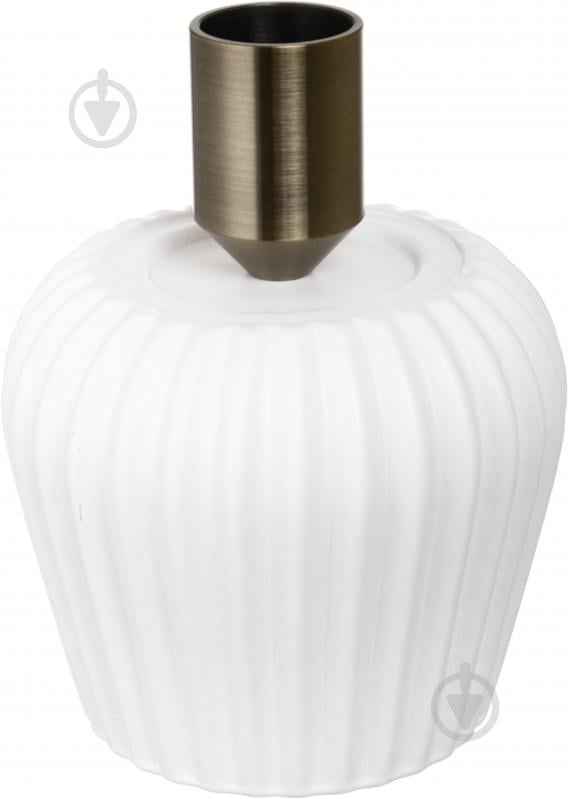 Подсвечник 7,5x10 см белый HS2557 Sensio - фото 1