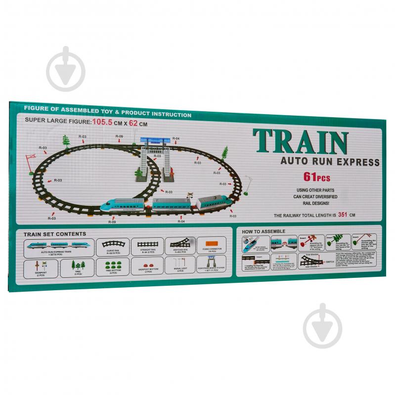 Игровой набор LiXin Железная дорога с поездом 351 см 2943A - фото 8