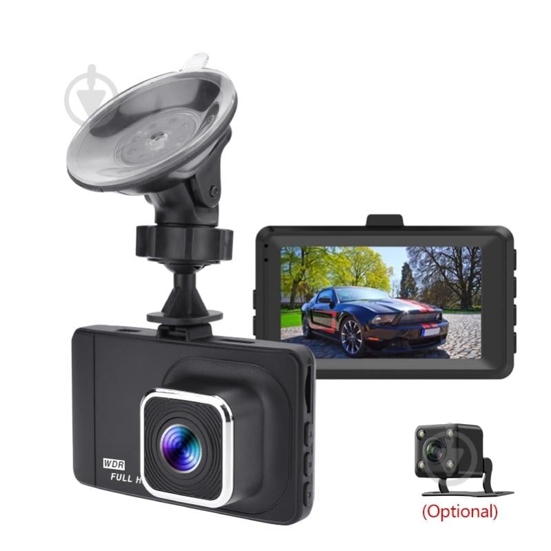 Відеореєстратор Carcam T418 Dual - фото 1