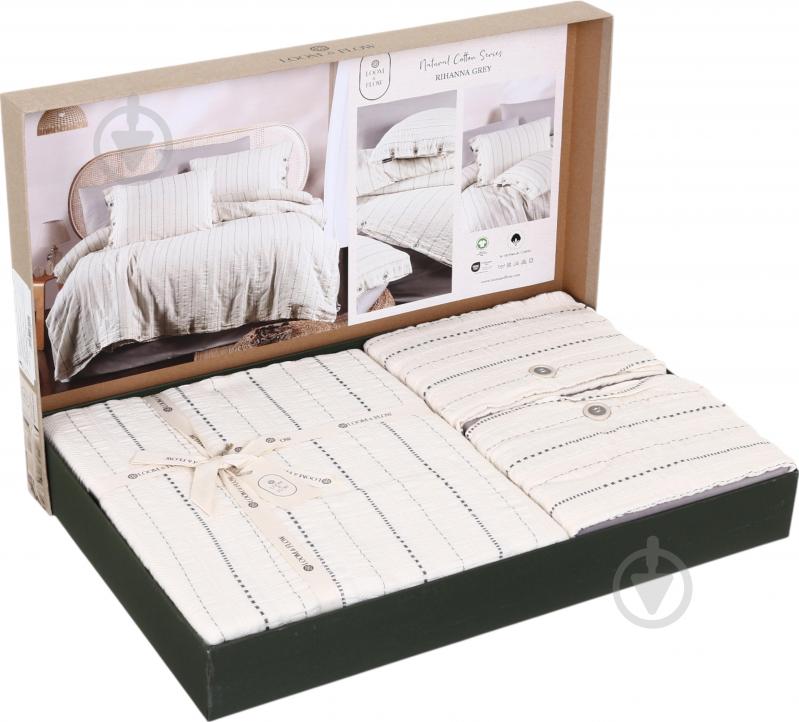 Комплект постільної білизни Brienz ivory 2 Loom&Flow - фото 5 Комплект постільної білизни Brienz ivory 2 Loom&Flow - фото 5