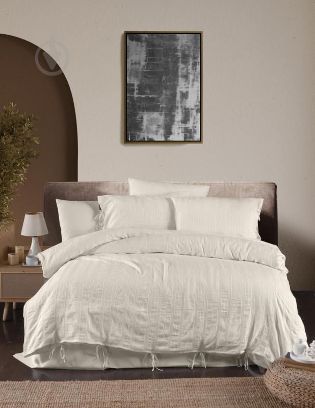 Комплект постельного белья Lugano ivory 2 Loom&Flow - фото 1 Комплект постельного белья Lugano ivory 2 Loom&Flow - фото 1