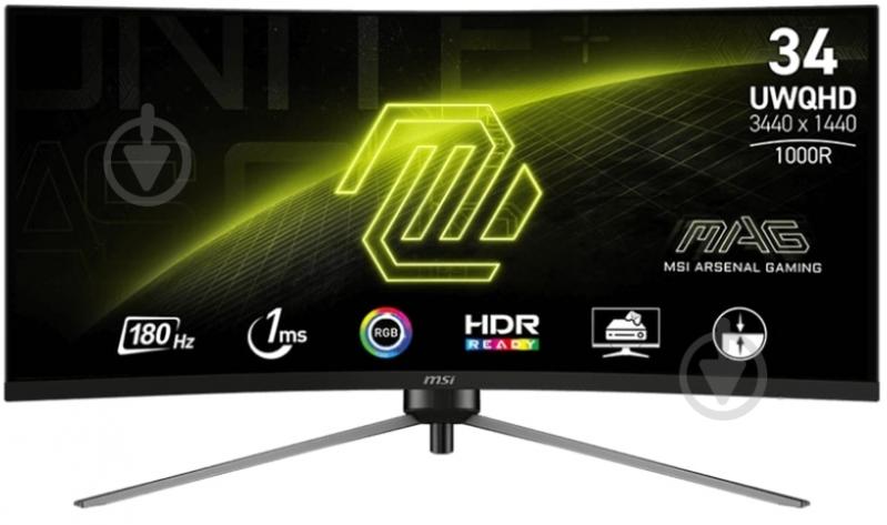 Монитор MSI MAG 345CQR 34" (9S6-3DD14H-002) - фото 1
