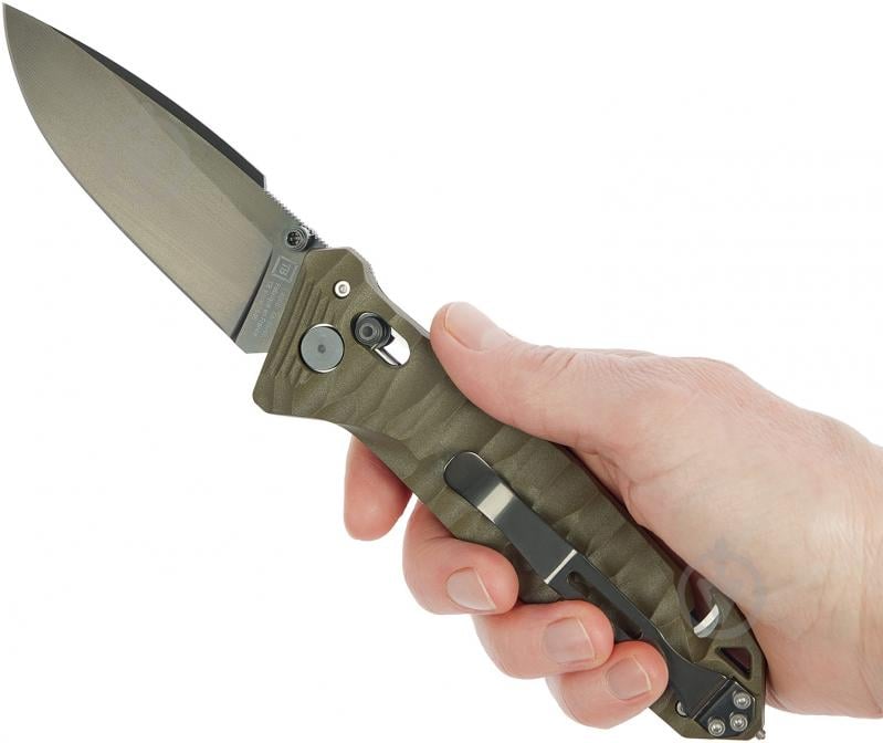 Ніж TB Outdoor CAC Army Knife olive 929.00.04 - фото 5