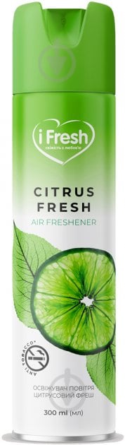 Освіжувач повітря I Fresh Citrus Fresh 300 мл - фото 