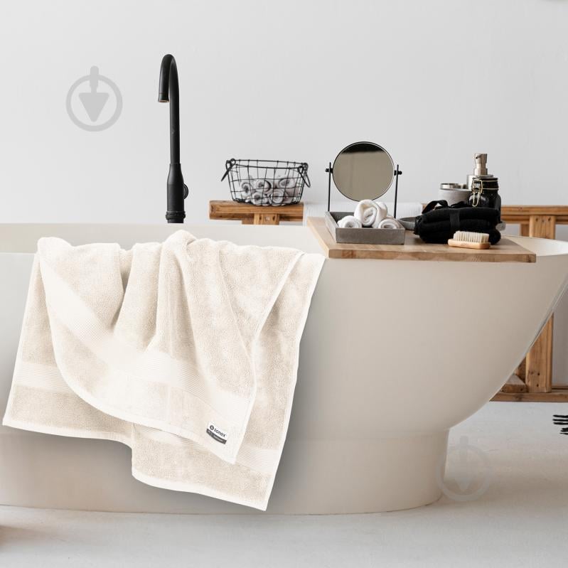 Рушник махровий Altea 70x140 см молочний Sonex - фото 9