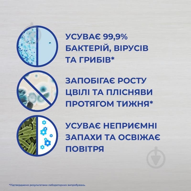 Кондиціонер-ополіскувач Lysol дезінфекційний Свіжість бавовни 0,72 л - фото 5