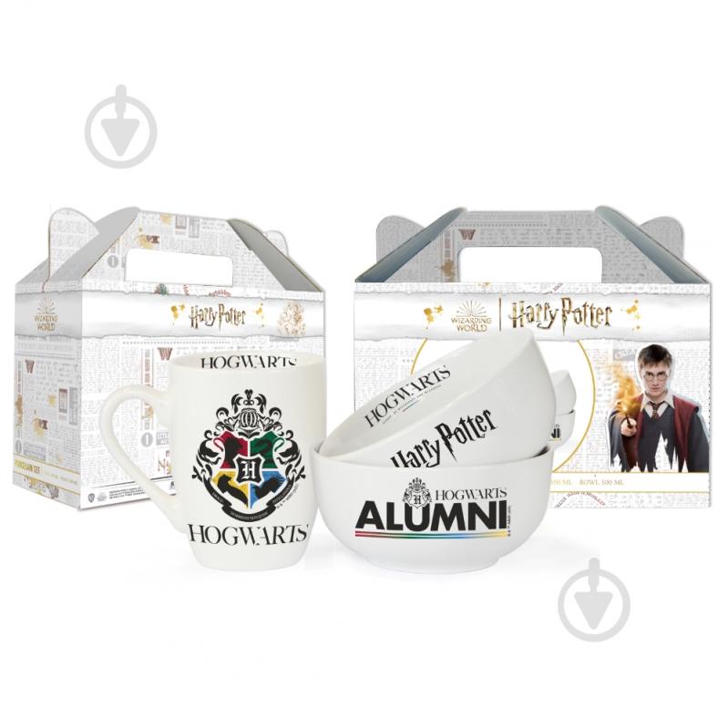 Набір посуду чашка та салатник Harry Potter Hogwarts 350 мл Warner Bros - фото 1