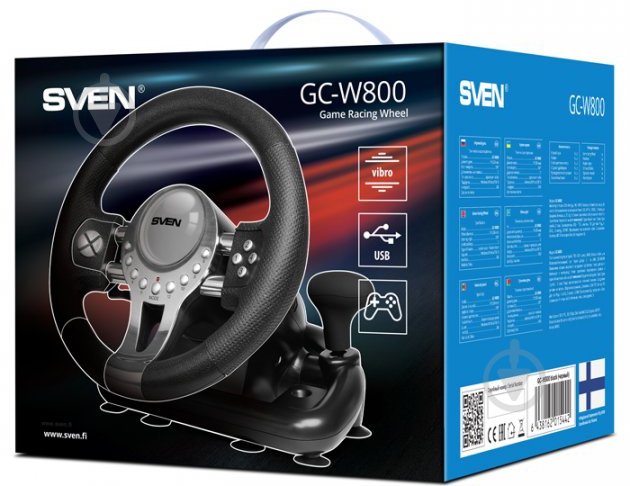 Кермо Sven GC-W800 PC/PS3/Xbox One X - фото 8