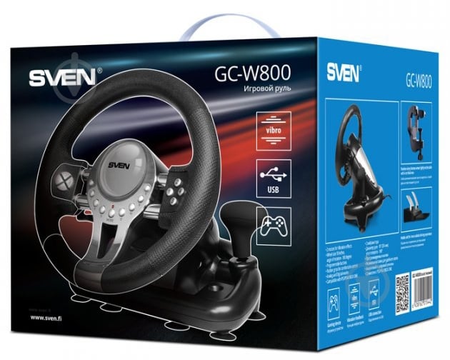 Кермо Sven GC-W800 PC/PS3/Xbox One X - фото 7
