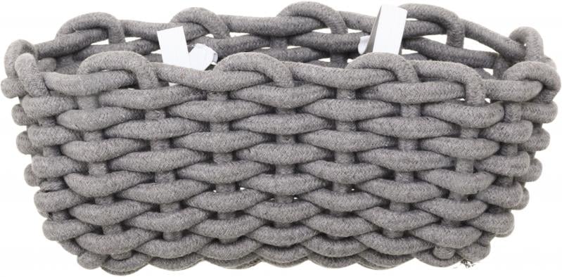 Серветниця декоративна Sensio Enea 26х16х12 см сірий - фото 2