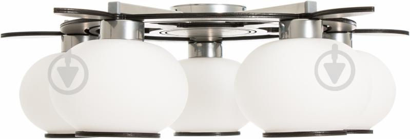 Люстра подвесная TK Lighting WHEEL 5x60 Вт E27 венге 417 - фото 2