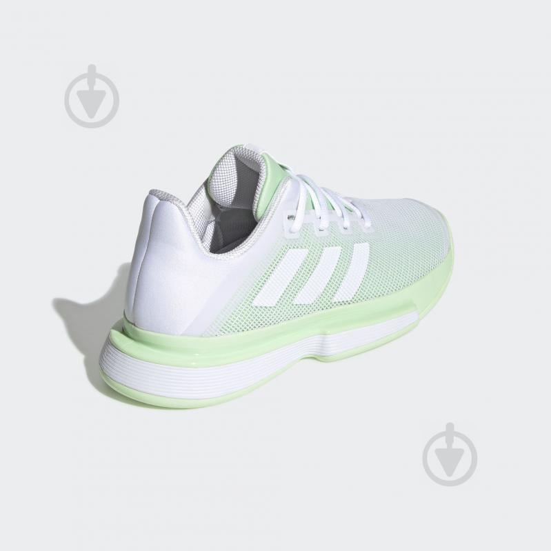 Кросівки жіночі Adidas SoleMatch Bounce W G26790 р.37 1/3 білі - фото 5