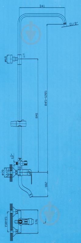 Душевая система Water House Smart 5102102C-01-81 - фото 6