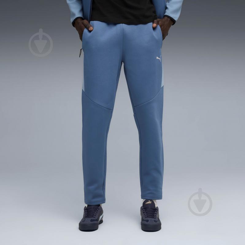 Штани Puma EVOSTRIPE PANTS DK 68823480 р. S синій - фото 1 Штани Puma EVOSTRIPE PANTS DK 68823480 р. S синій - фото 1