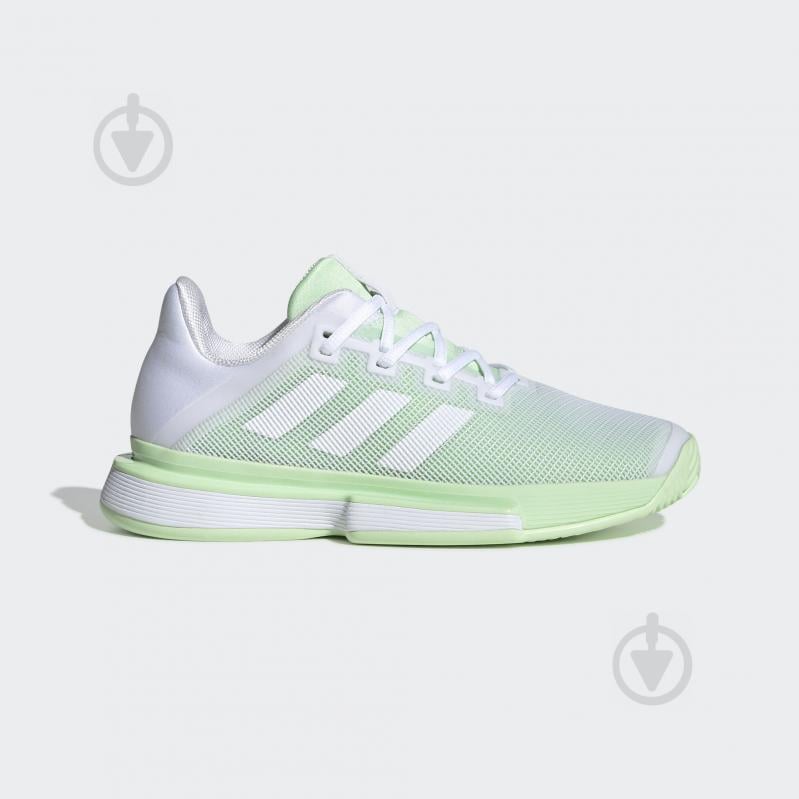 Кросівки жіночі Adidas SoleMatch Bounce W G26790 р.39 1/3 білі - фото 1