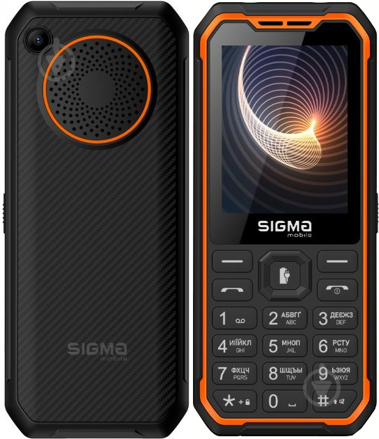 Мобильный телефон Sigma mobile X-style 310 Force Type-C black/orange X-style 310 Force TYPE-C BLK-O - фото 1