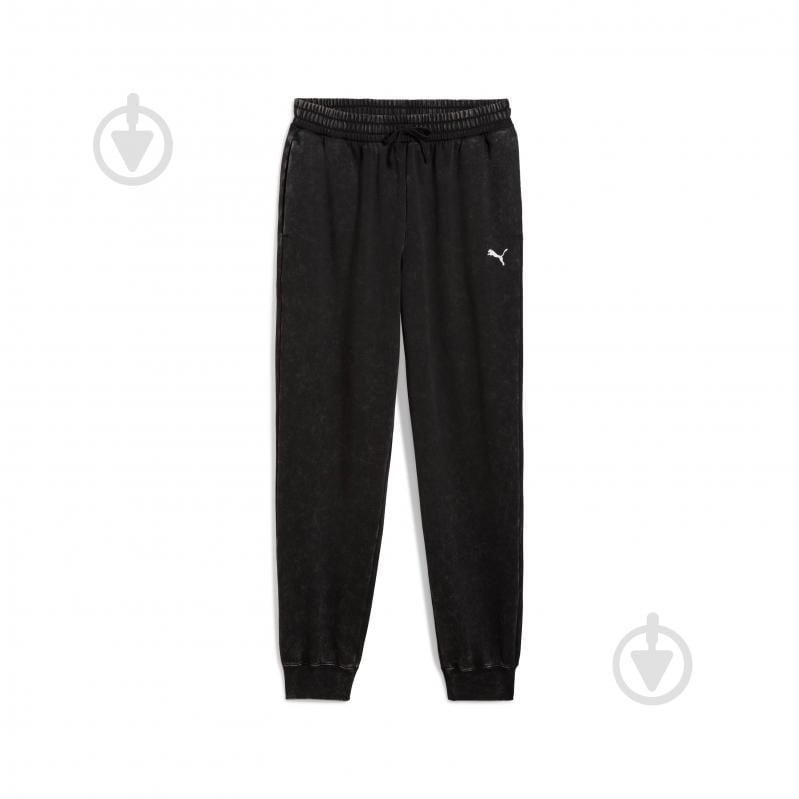Штани Puma ESS ELEVATED Relaxed Wash Sweatpants FL 68843601 р. XL чорний - фото 1