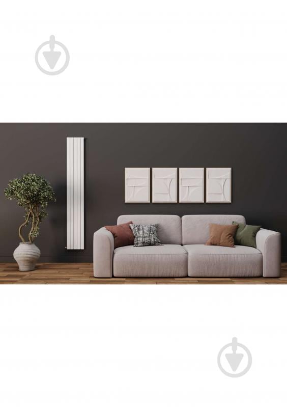 Радиатор Sira by Akfa Aurora 4 секции 1600 мм белый - фото 3 Радиатор Sira by Akfa Aurora 4 секции 1600 мм белый - фото 3