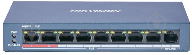 Комутатор Hikvision DS-3E0109P-E (C) - фото 1