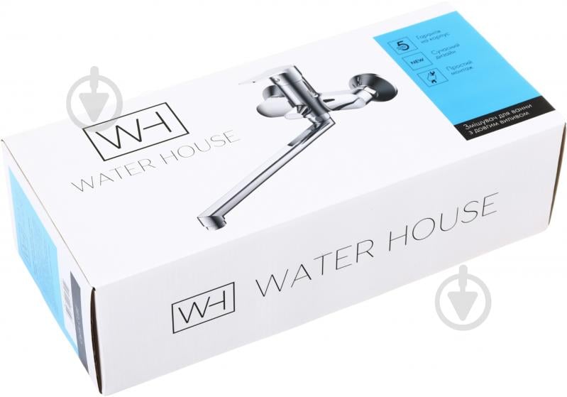 Смеситель для ванны Water House Cube HB2420121C-35F - фото 6