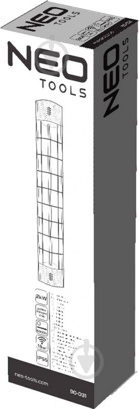 Інфрачервоний обігрівач NEO tools 90-031 - фото 7
