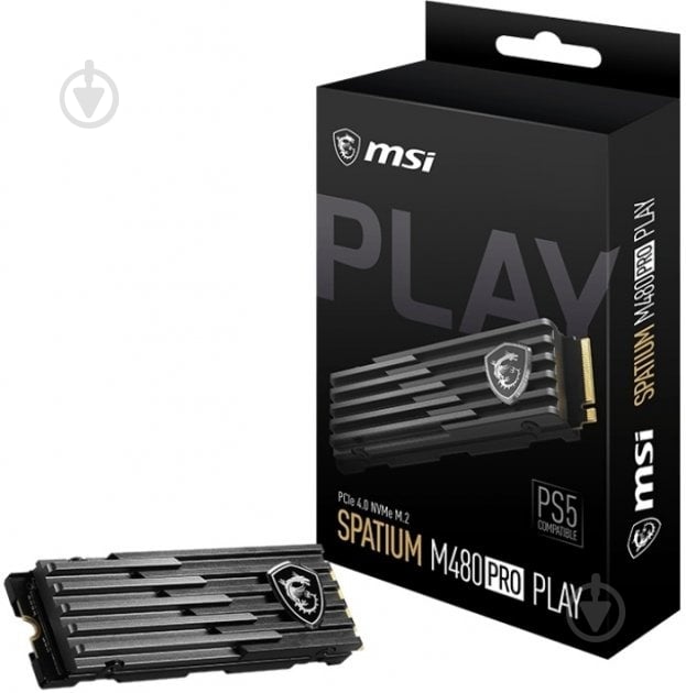 SSD-накопитель MSI Spatium M480 Pro Play 2000GB M.2 PCI Express 4.0 x4 3D TLC (S78-440Q610-P83) - фото 5