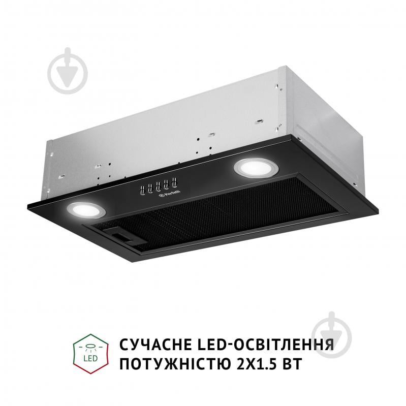 Витяжка Perfelli BI 5022 BL LED повновбудовувана - фото 4