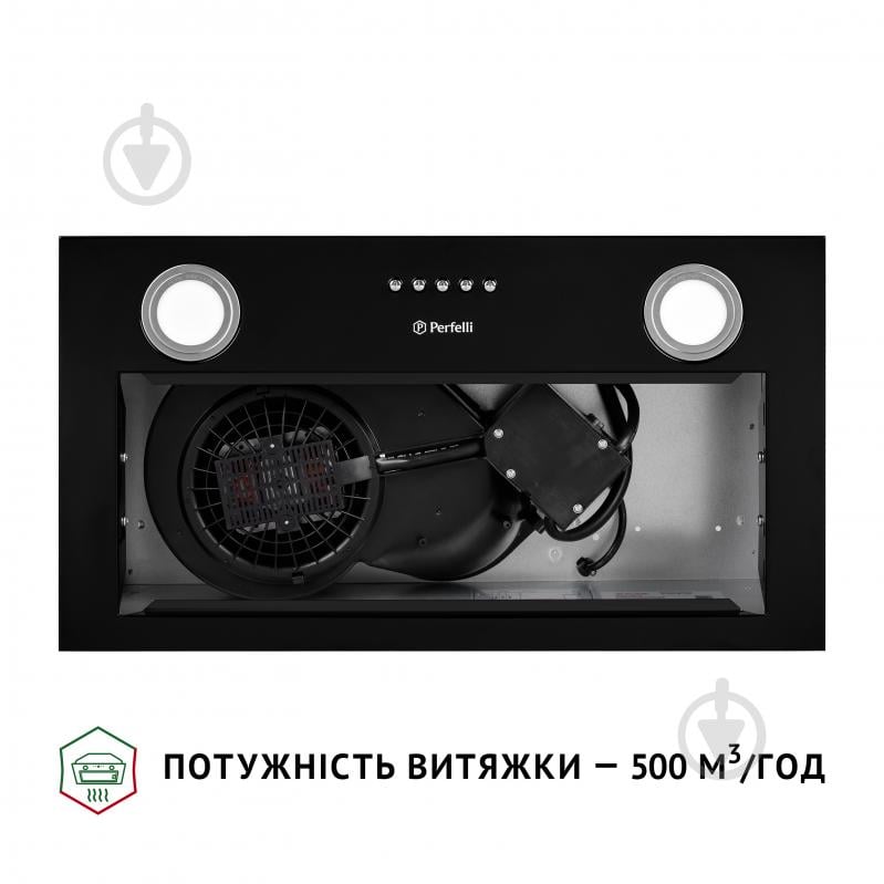 Витяжка Perfelli BI 5022 BL LED повновбудовувана - фото 7