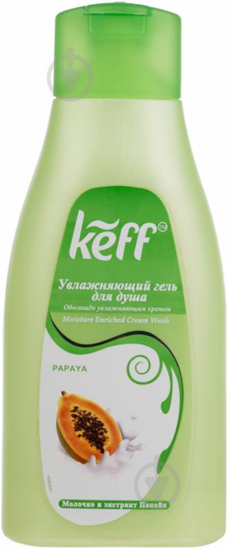 Гель для душа Keff Папая 750 мл - фото 1