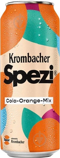Безалкогольний напій Spezi Cola-Orange ж/б 0,5 л - фото 1