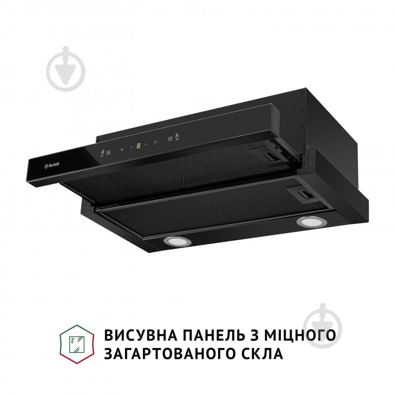 Витяжка Perfelli TL 662 BL Motion Control телескопічна - фото 4