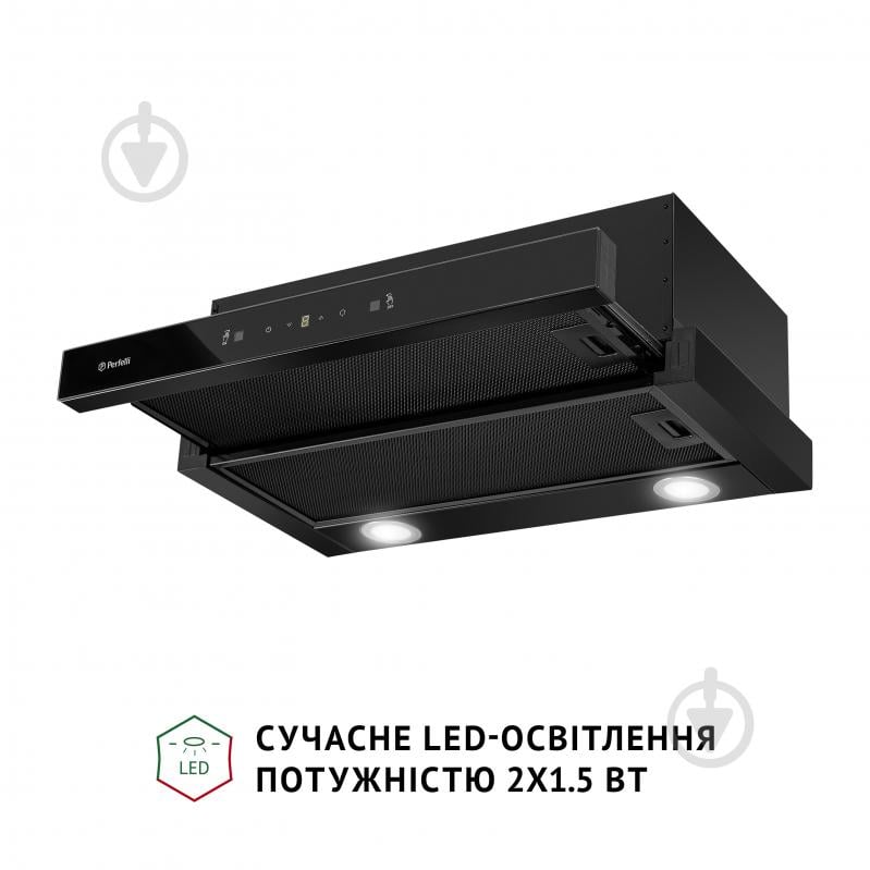 Витяжка Perfelli TL 662 BL Motion Control телескопічна - фото 5