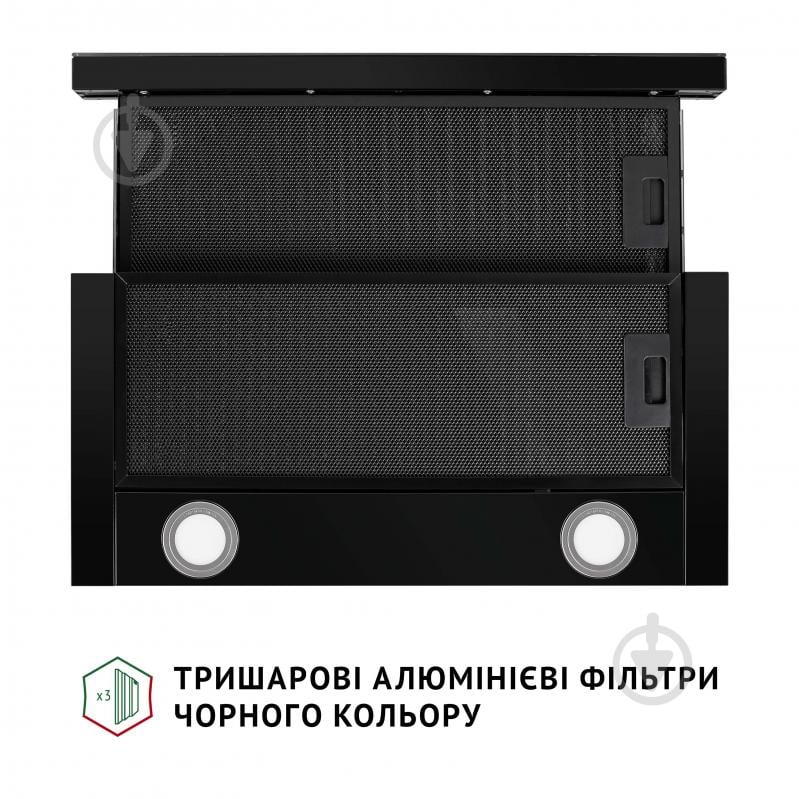 Витяжка Perfelli TL 662 BL Motion Control телескопічна - фото 8