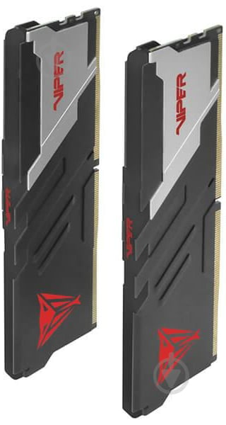 Оперативная память Patriot DDR5 SDRAM 32 GB (2x16GB) 6600 MHz (PVV532G660C34K) Vіper Venom Black - фото 2