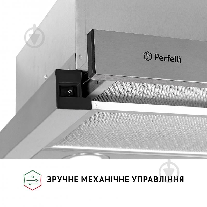 Витяжка Perfelli TL 6622 I 1000 LED телескопічна - фото 5