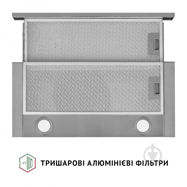 Витяжка Perfelli TL 6622 I 1000 LED телескопічна - фото 7