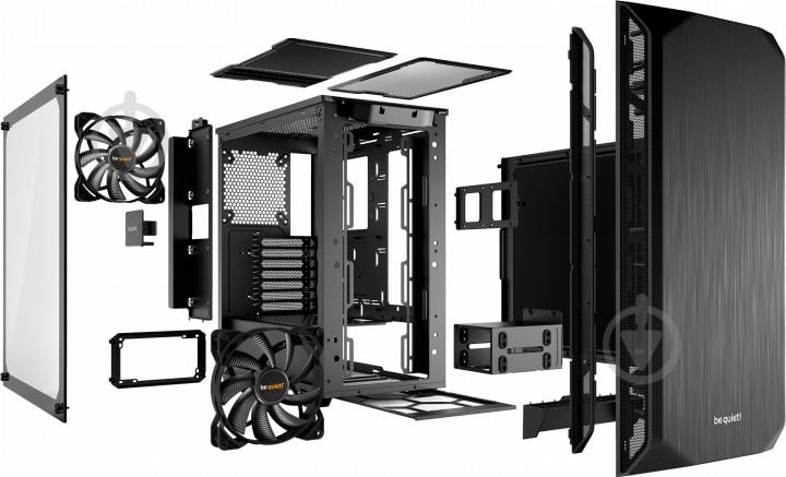Корпус be quiet! Pure Base 500 Window Black - фото 3
