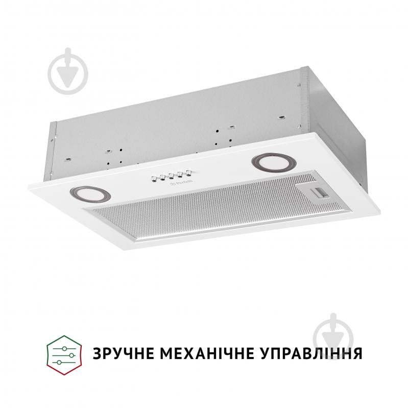 Витяжка Perfelli BI 5022 WH LED повновбудовувана - фото 3