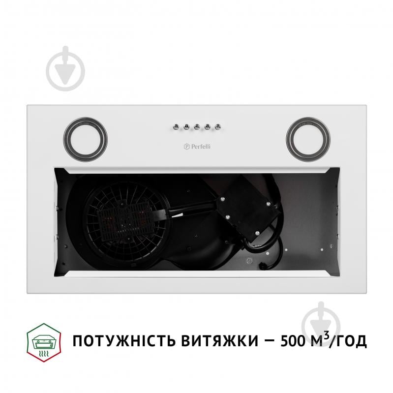 Вытяжка Perfelli BI 5022 WH LED полновстраиваемая - фото 7