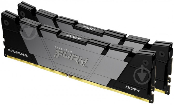 Оперативна пам'ять Kingston DDR4 SDRAM 16 GB (2x8GB) 3600 MHz (KF436C16RB2K2/16) Fury Renegade Black - фото 2