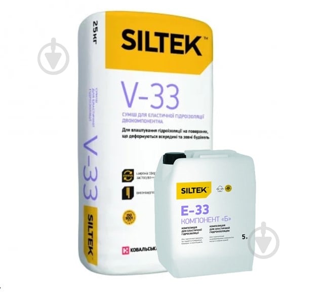 Гидроизоляционная смесь Siltek V-33/E-33 - фото 1