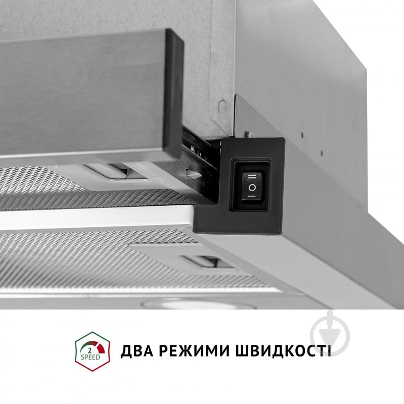 Витяжка Perfelli TL 602 I LED телескопічна - фото 6