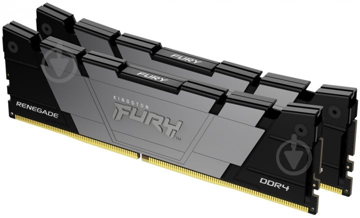 Оперативна пам'ять Kingston DDR4 SDRAM 32 GB (2x16GB) 3600 MHz (KF436C16RB12K2/32) Fury Renegade Black - фото 2