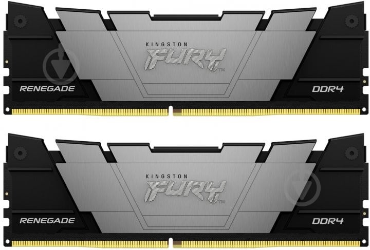 Оперативна пам'ять Kingston DDR4 SDRAM 32 GB (2x16GB) 3600 MHz (KF436C16RB12K2/32) Fury Renegade Black - фото 1