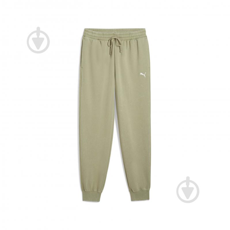 Штани Puma ESS ELEVATED Relaxed Wash Sweatpants FL 68843682 р. 2XL хакі - фото 4
